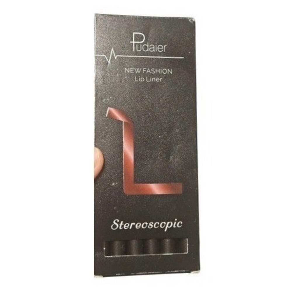 Pudaier New Fashion Lip‎ Liner Set 12 Colors Stereoscopic